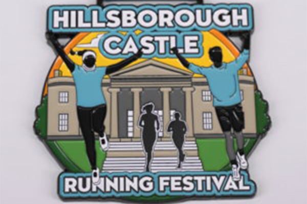 Hillsborough Running Festival medal