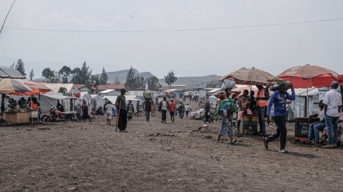 Civilians caught up in the fighting in the east of the DRC